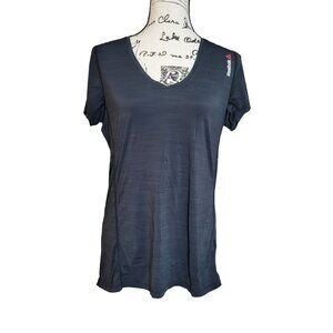 Reebok Activchill Technology Black Short Sleeve Tee - Size Large